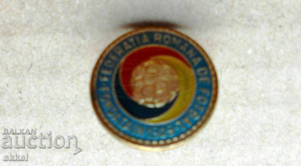 Football badge Romania Football Federation soccer badge