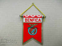Benfica football flag A small football flag from the 60s