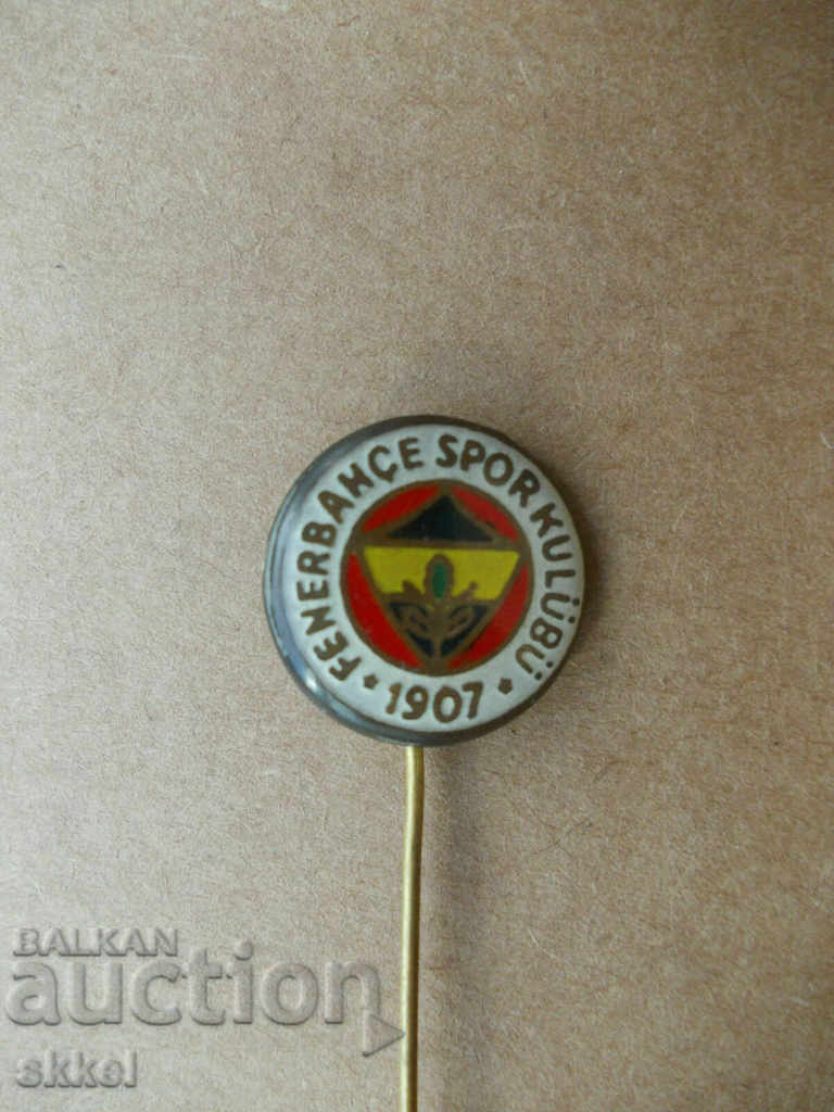 Fenerbahce football badge Istanbul Turkey football badge