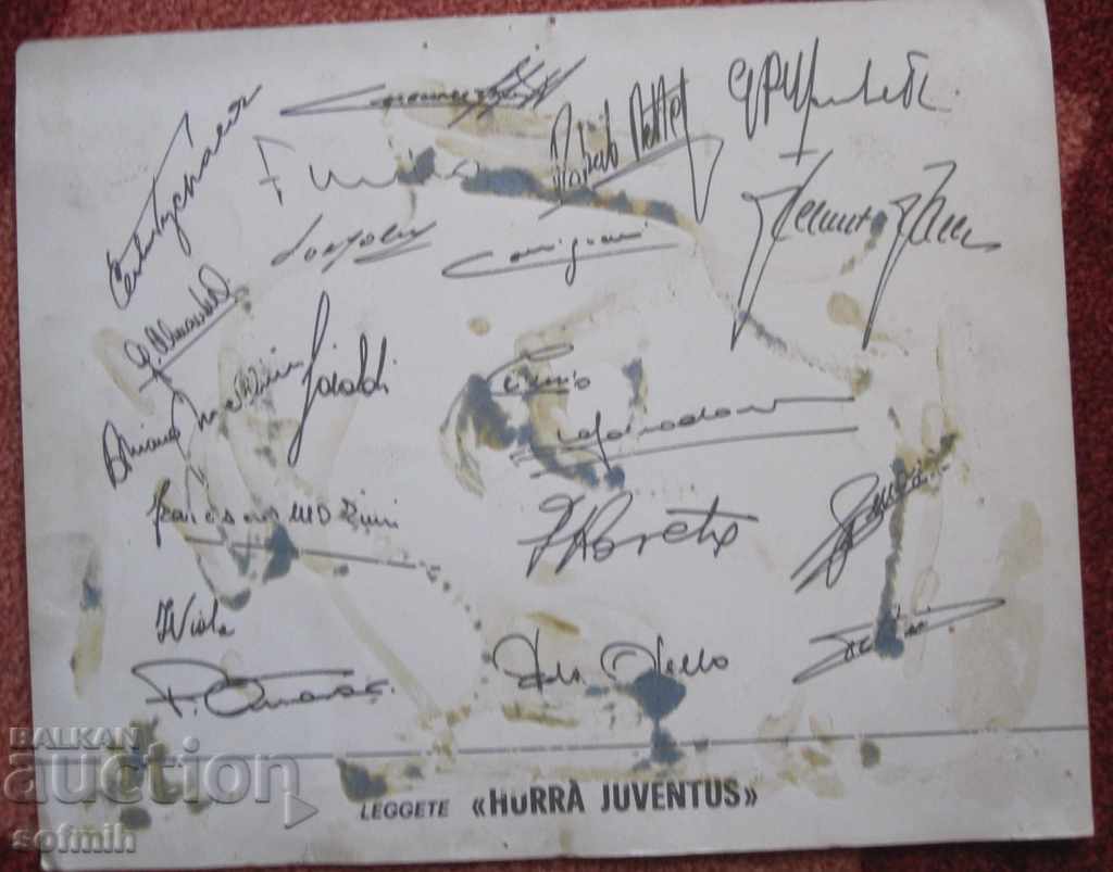 carte de fotbal vechi Juventus Italia cu preț 30.00 BGN | € 15.34 carte de fotbal vechi Juventus Italia cu preț 30.00 BGN | € 15.34