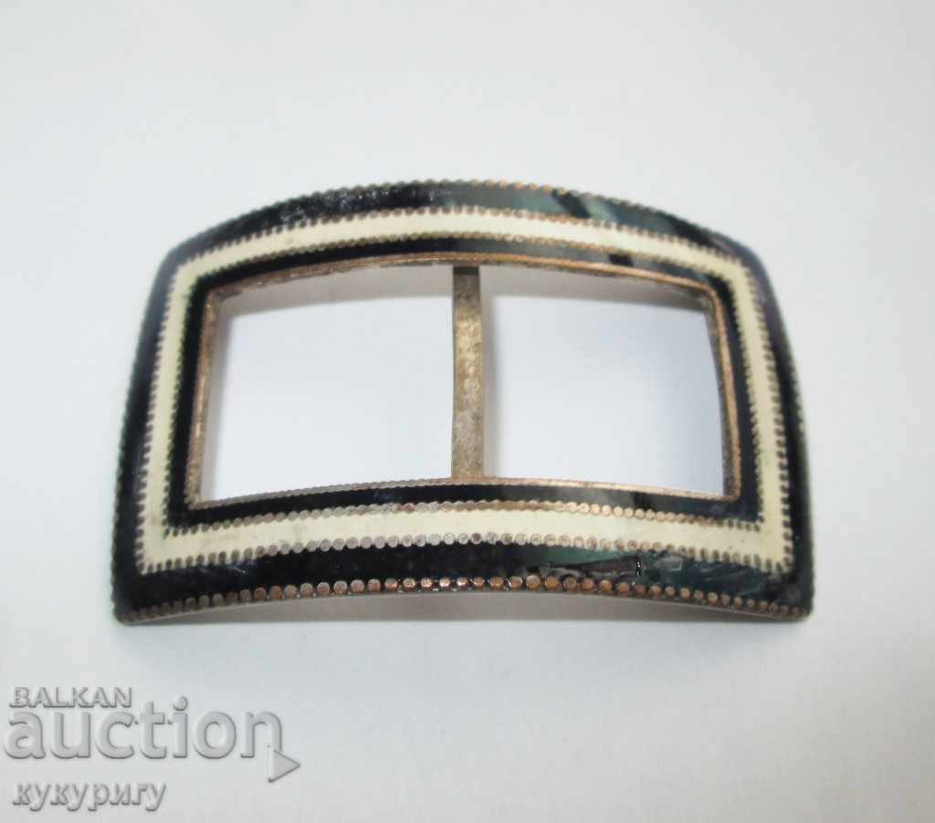 Old enamel buckle for ladies enamel belt