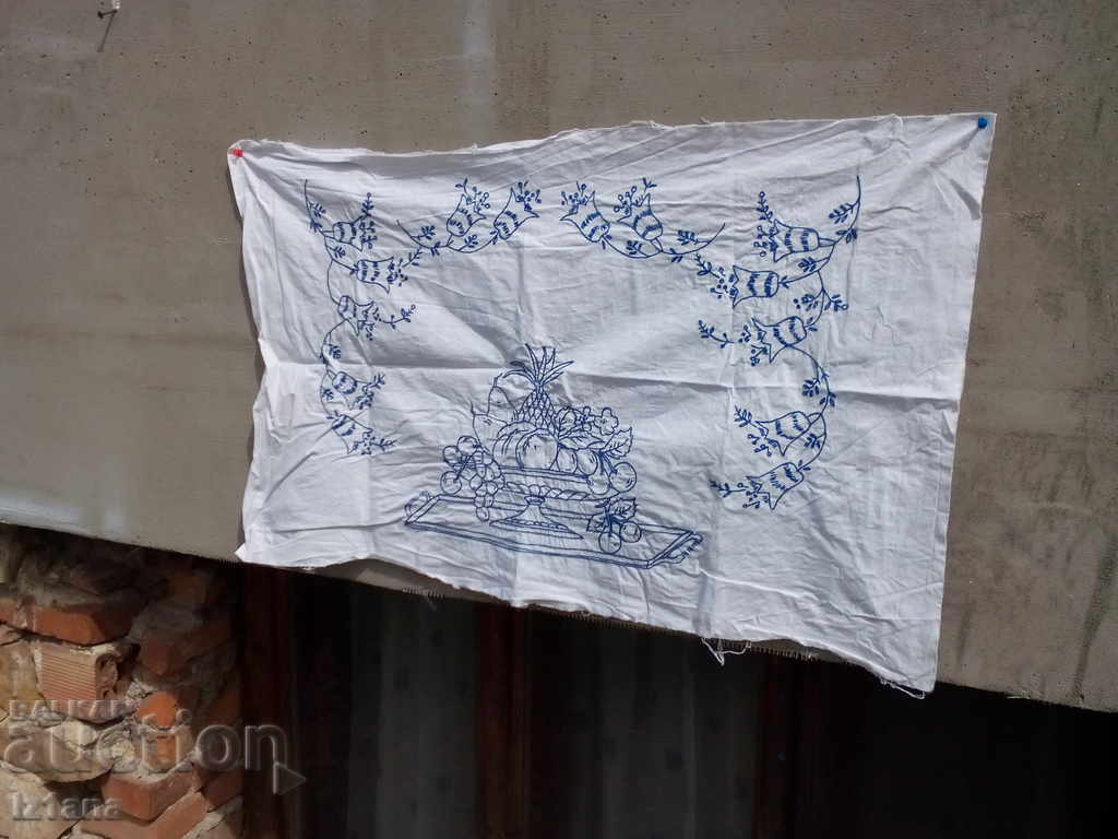 Antique Embroidered Rug, Wall Hanging - 5 Antique Embroidered Rug, Wall Hanging - 5