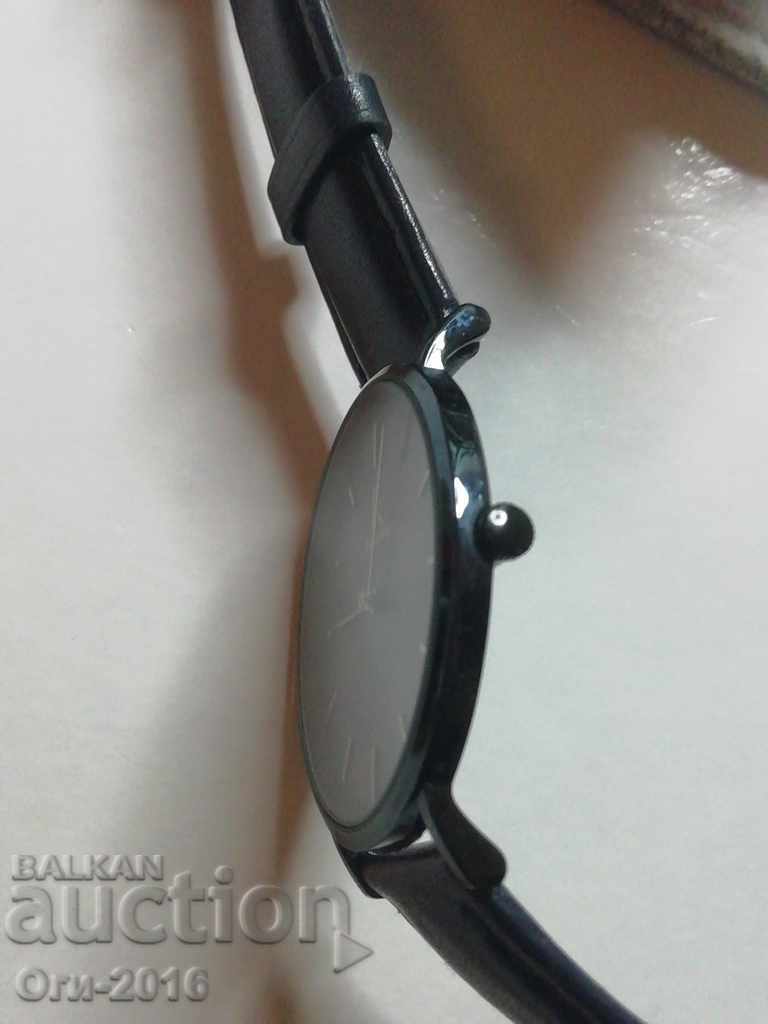 Alienwork Navy Blue Ultra Thin Watch - 6 Alienwork Navy Blue Ultra Thin Watch - 6