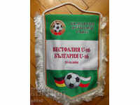 Football flag Westphalia - Bulgaria 2009 up to 16d football flag
