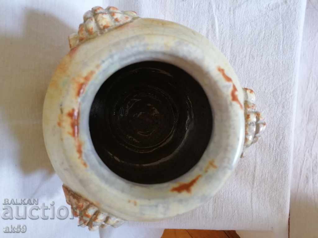 Vase with doves - ceramic. - 5 Vase with doves - ceramic. - 5