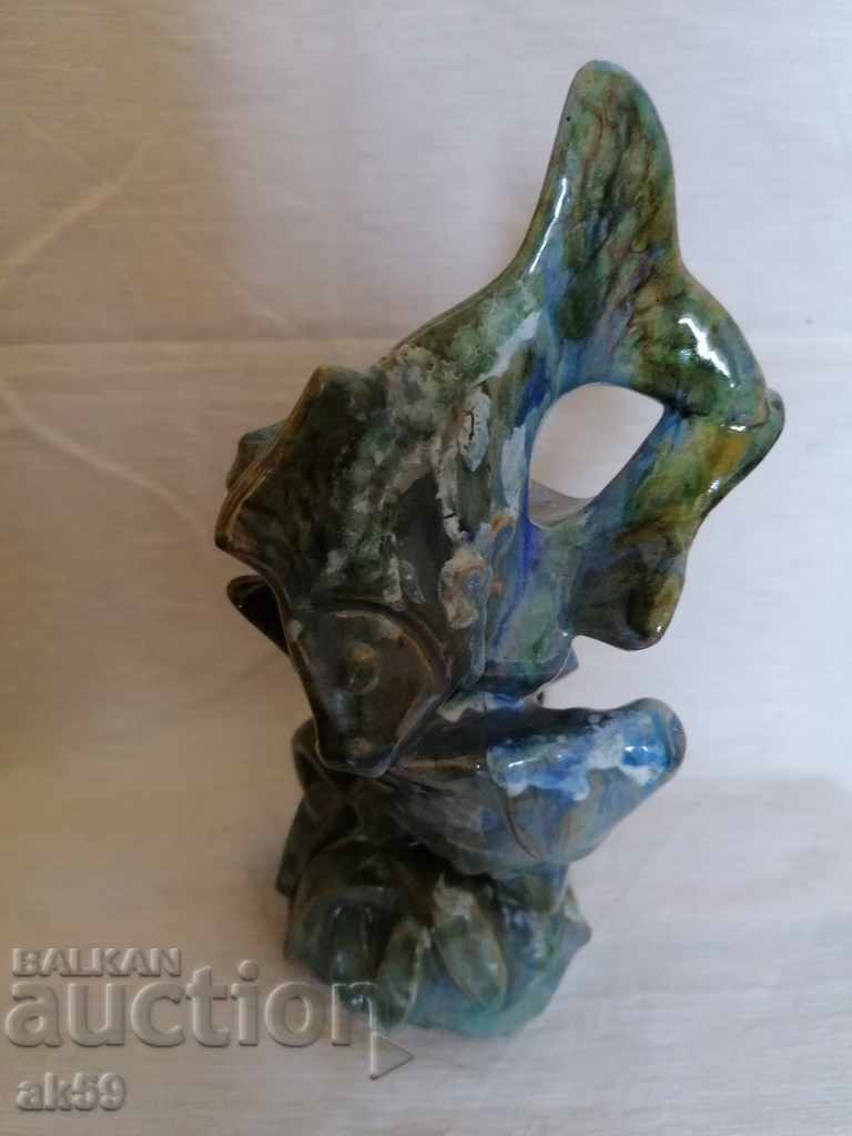 Delivery of Fish - ceramic small plastic.