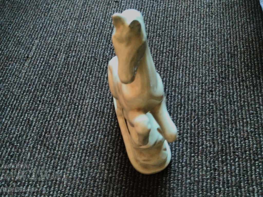 Delivery of Porcelain figure with built-in clock