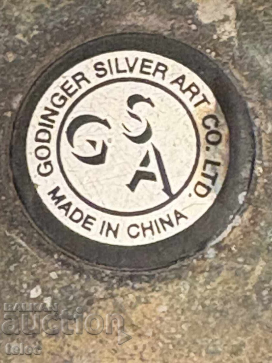 Delivery of Silver-plated Art Deco dish for candy/nuts Delivery of Silver-plated Art Deco dish for candy/nuts