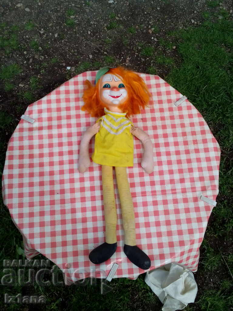 Παλιά κούκλα, κλόουν με τιμή 22.00 BGN | € 11.25 Παλιά κούκλα, κλόουν με τιμή 22.00 BGN | € 11.25