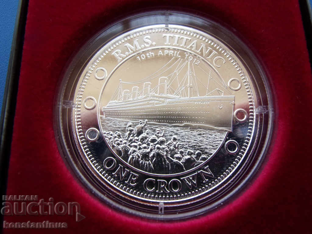 England 1 Crown 2012 UNC Rare