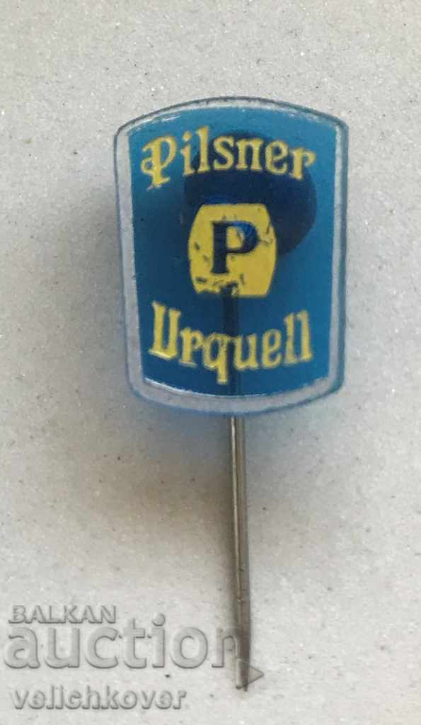 27889 Czechoslovakian beer brand mark Pilsen Pilsner Urquell