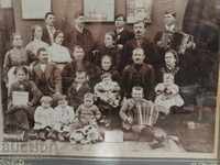 Poză veche fotografie Portret de familie