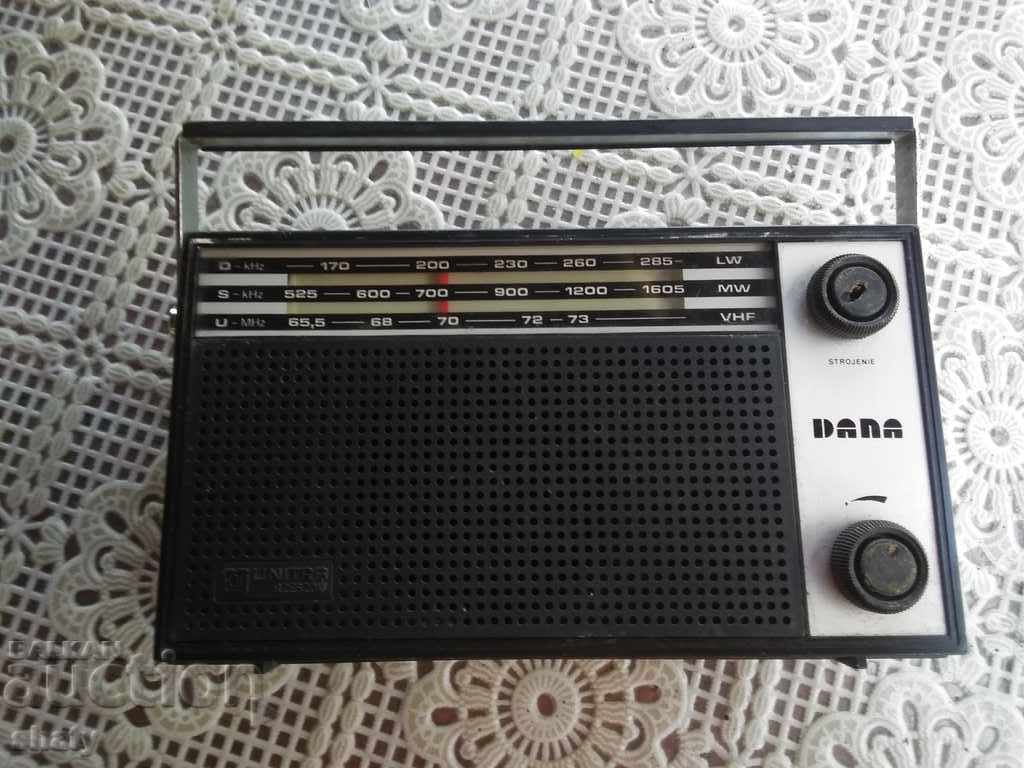 Old transistor. Old radio