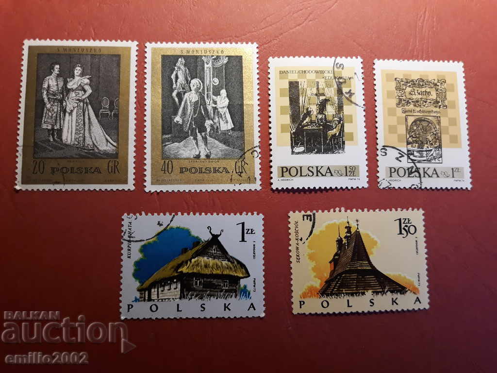 Postage stamps Poland