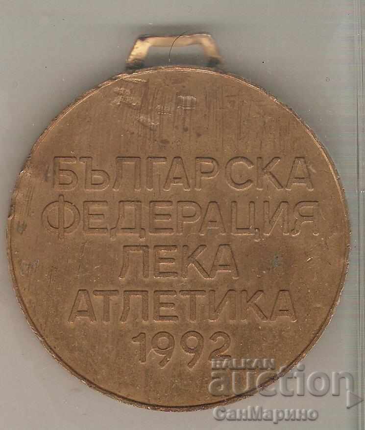 Медал Българска федерация лека атлетика - диск с цена 6.90 лв. | € 3.53 Медал Българска федерация лека атлетика - диск с цена 6.90 лв. | € 3.53