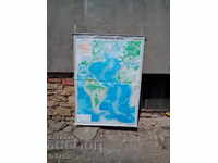 Hartă veche a Oceanului Atlantic