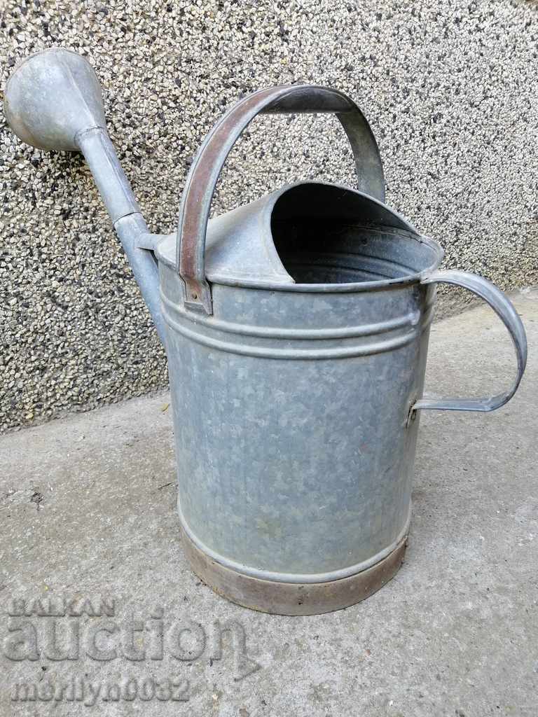 Old metal can, galvanized tube, bucket, pot - 7 Old metal can, galvanized tube, bucket, pot - 7