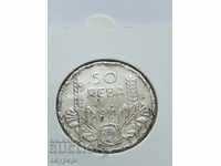 50 leva 1934 silver