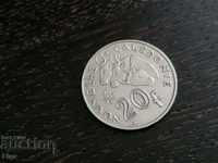 Mонета - Нова Каледония - 20 франка | 2009г.