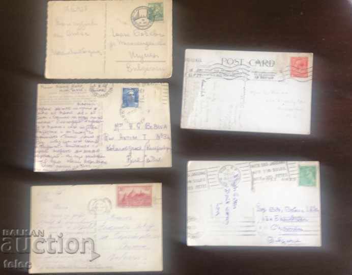 Carduri cu timbre de la începutul secolului XX - 5 Carduri cu timbre de la începutul secolului XX - 5