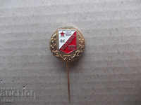 Vojvodina N. Badge de fotbal trist 70g aniversare 1984