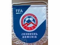 Armenian Football Federation big football flag