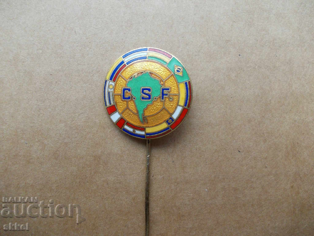 South American Football Federation CONMEBOL Football Badge Football Badge