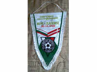 Футболно флагче България - Дания 1989 СП кв. футболен флаг