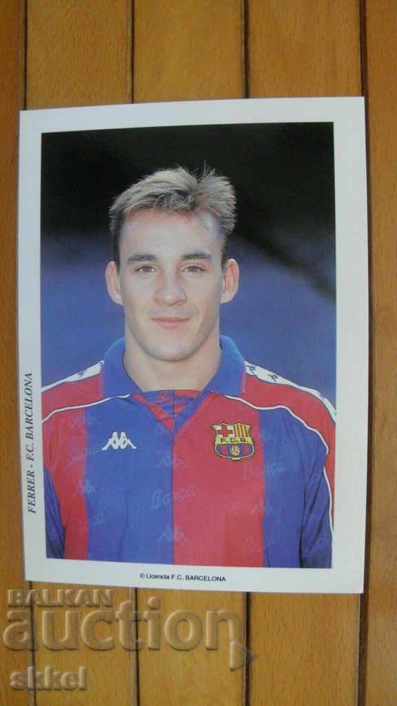 Κάρτα ποδοσφαίρου Ferrer Barcelona