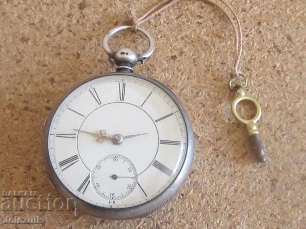 riadak srebaren djoben chasovnik-19vek. riadak srebaren djoben chasovnik-19vek.