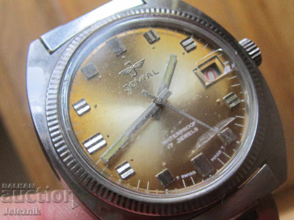 swiss watch jovial 17j/date- raboti. with price € 40.90 | 79.99 BGN