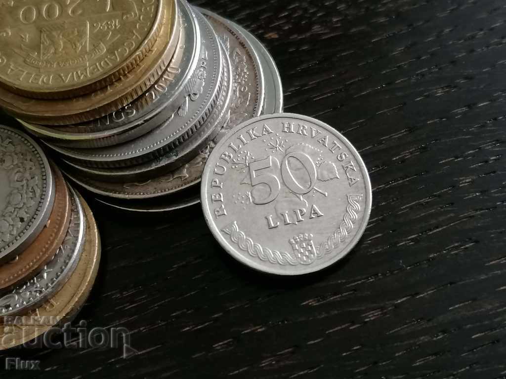 Moneda - Croația - 50 de tei | 2003.
