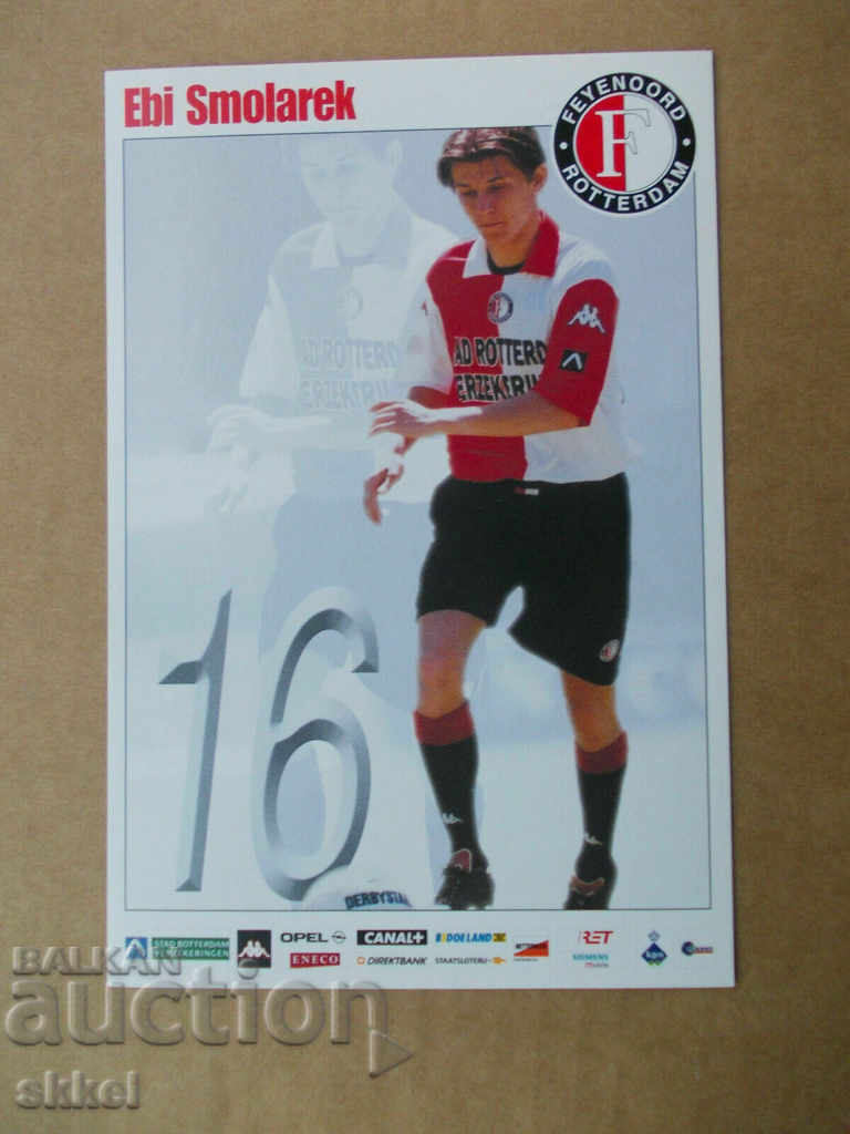 Football card Abby Smolarek Feyenoord