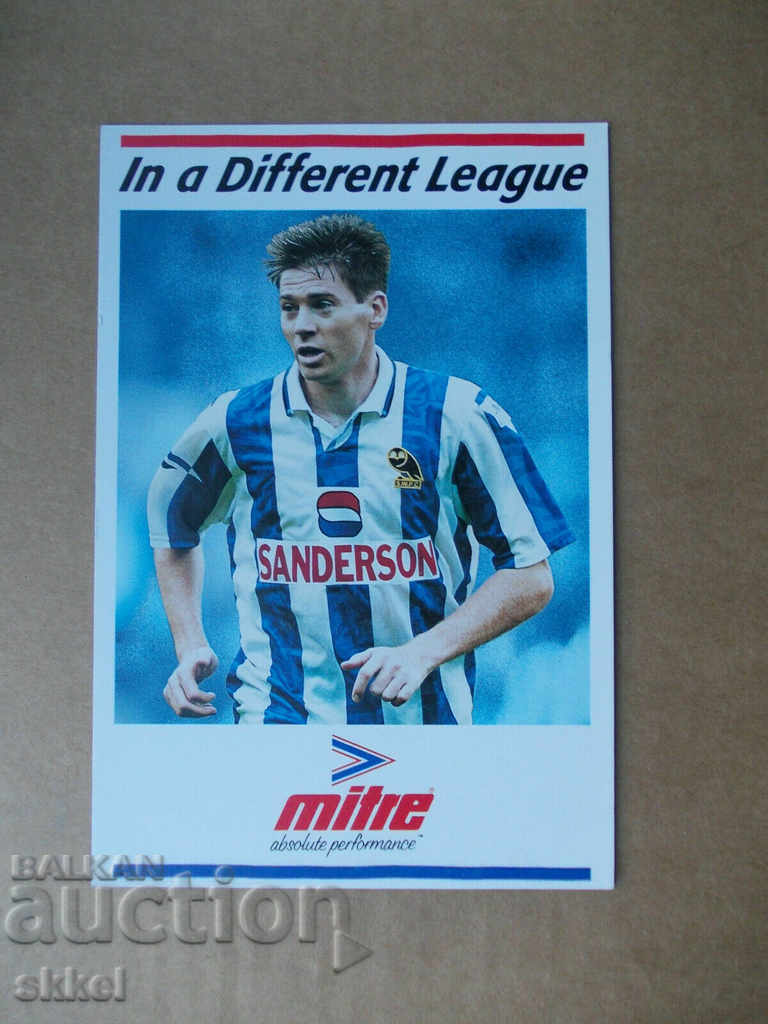 Chris Waddle Sheffield Wandsday κάρτα ποδοσφαίρου