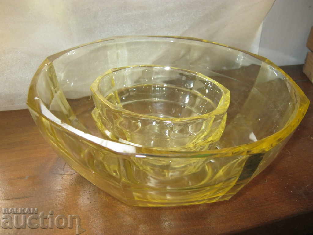 Socialism. Yellow Glass. Lot #2 with price 19.90 BGN | € 10.17 Socialism. Yellow Glass. Lot #2 with price 19.90 BGN | € 10.17