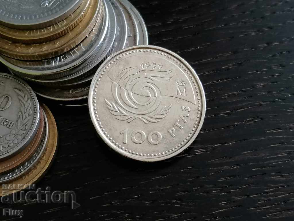 Moneda - Spania - 100 pesetas | 1999.