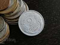 Монета - Франция - 2 франка | 1947г.