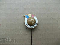Football badge Romania federation 2 football badge