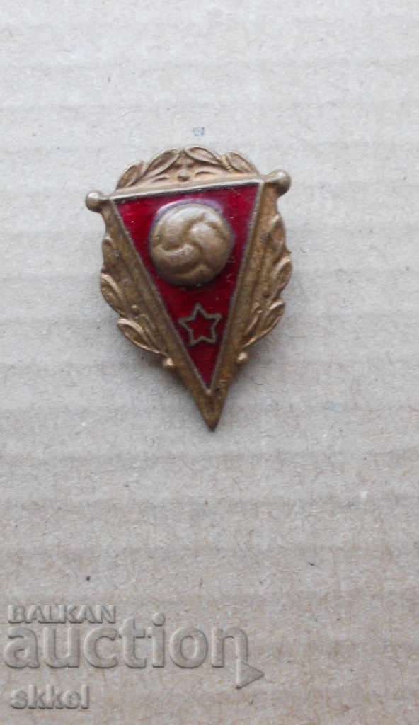 USSR football badge very old federation 2 football badge