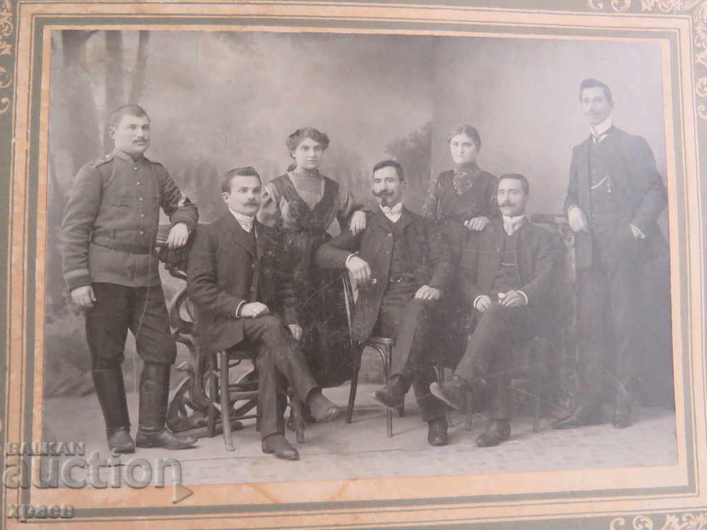 СТАРА ФОТОГРАФИЯ - КАРТОН - ГОЛЯМА 160 с цена € 39.99 | 78.21 лв.