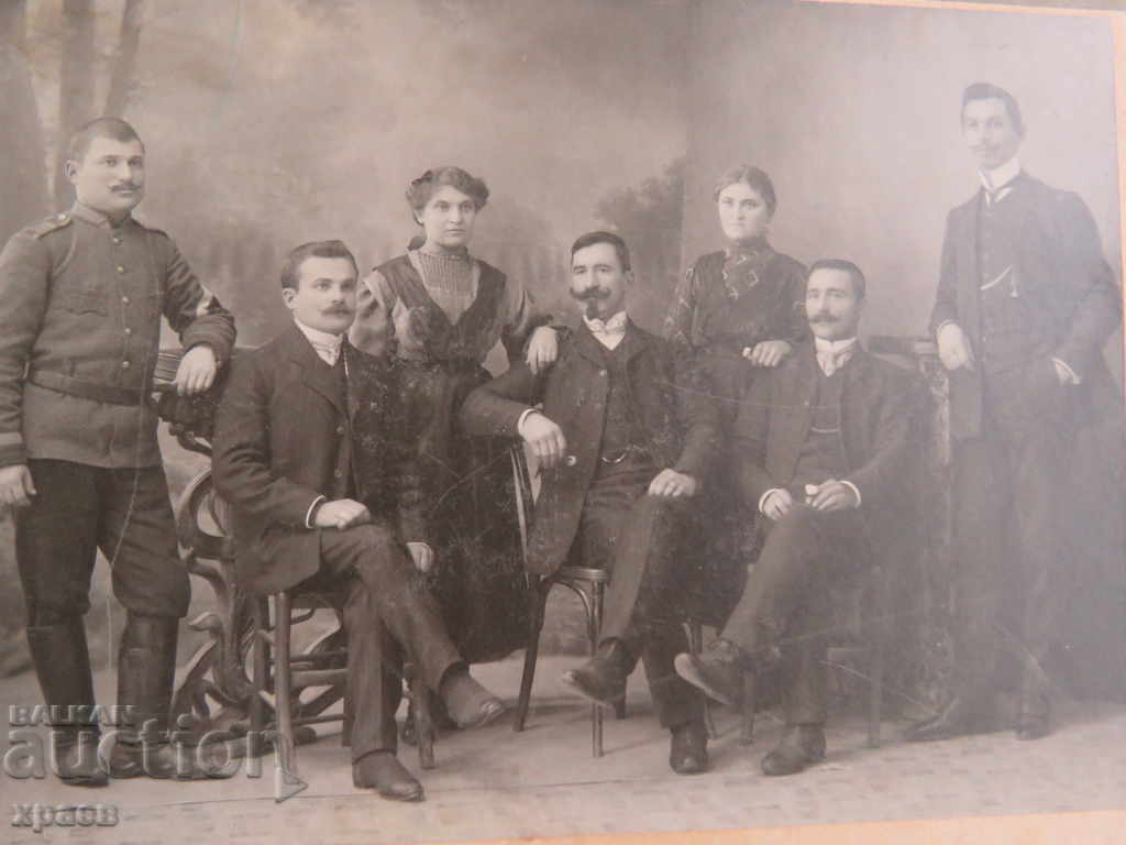 Аукцион СТАРА ФОТОГРАФИЯ - КАРТОН - ГОЛЯМА 160