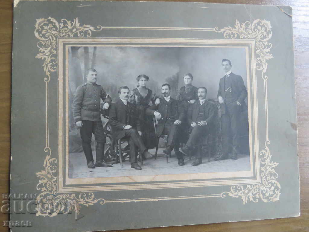 FOTOGRAFIE VECHE - CARTON - MARE 160