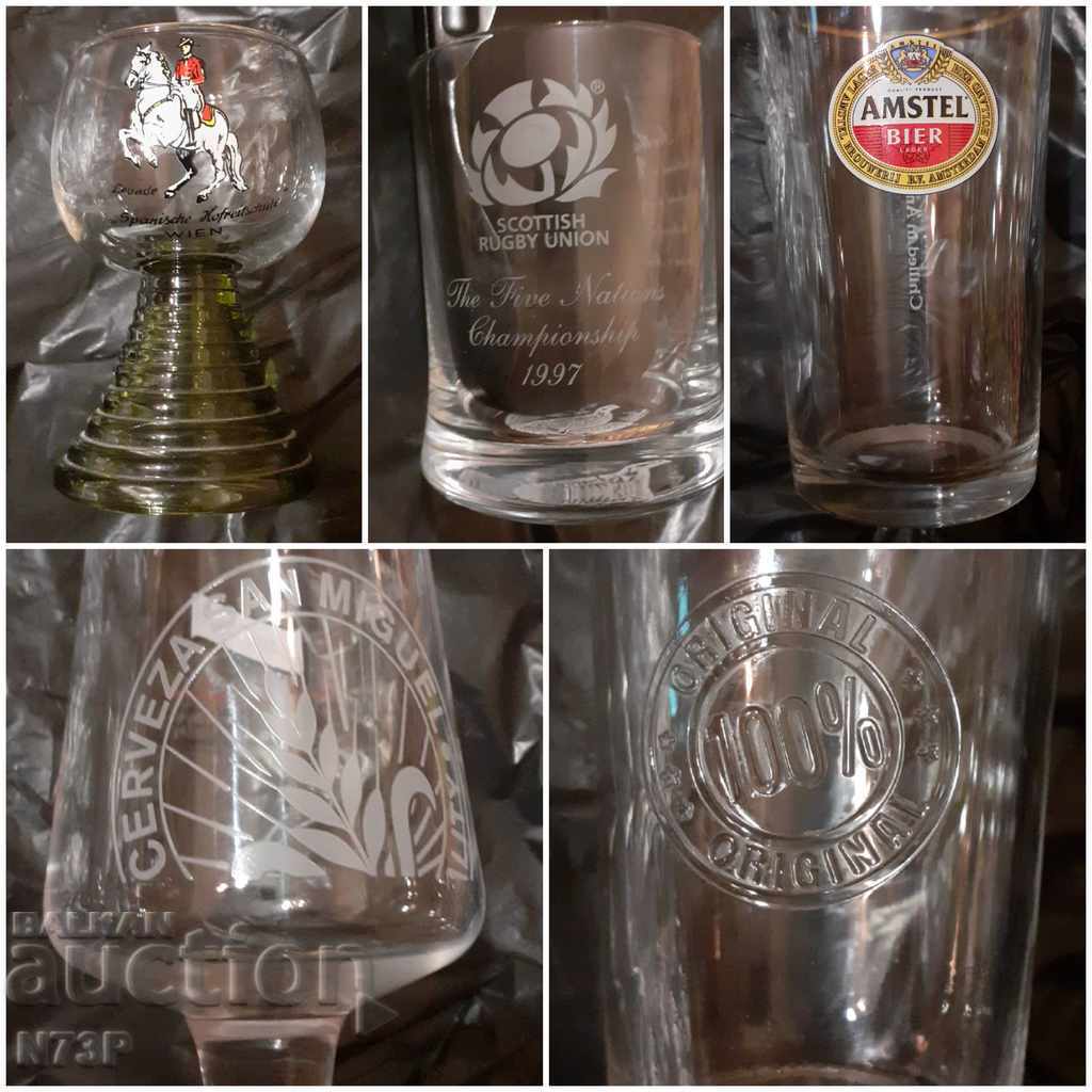 A glass. GLASSES. COLLECTION. - 6