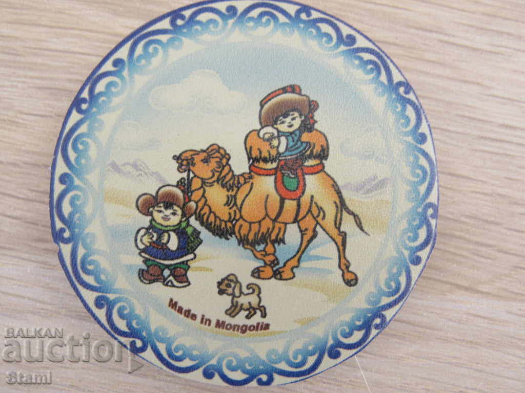 Genuine leather magnet from Mongolia-31 series with price 7.90 BGN | € 4.04 Genuine leather magnet from Mongolia-31 series with price 7.90 BGN | € 4.04