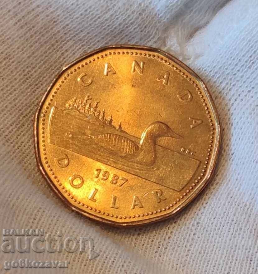 Canada 1 dolar 1987