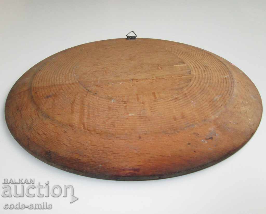 Old picture drawing flowers oil on wooden plate - 6 Old picture drawing flowers oil on wooden plate - 6