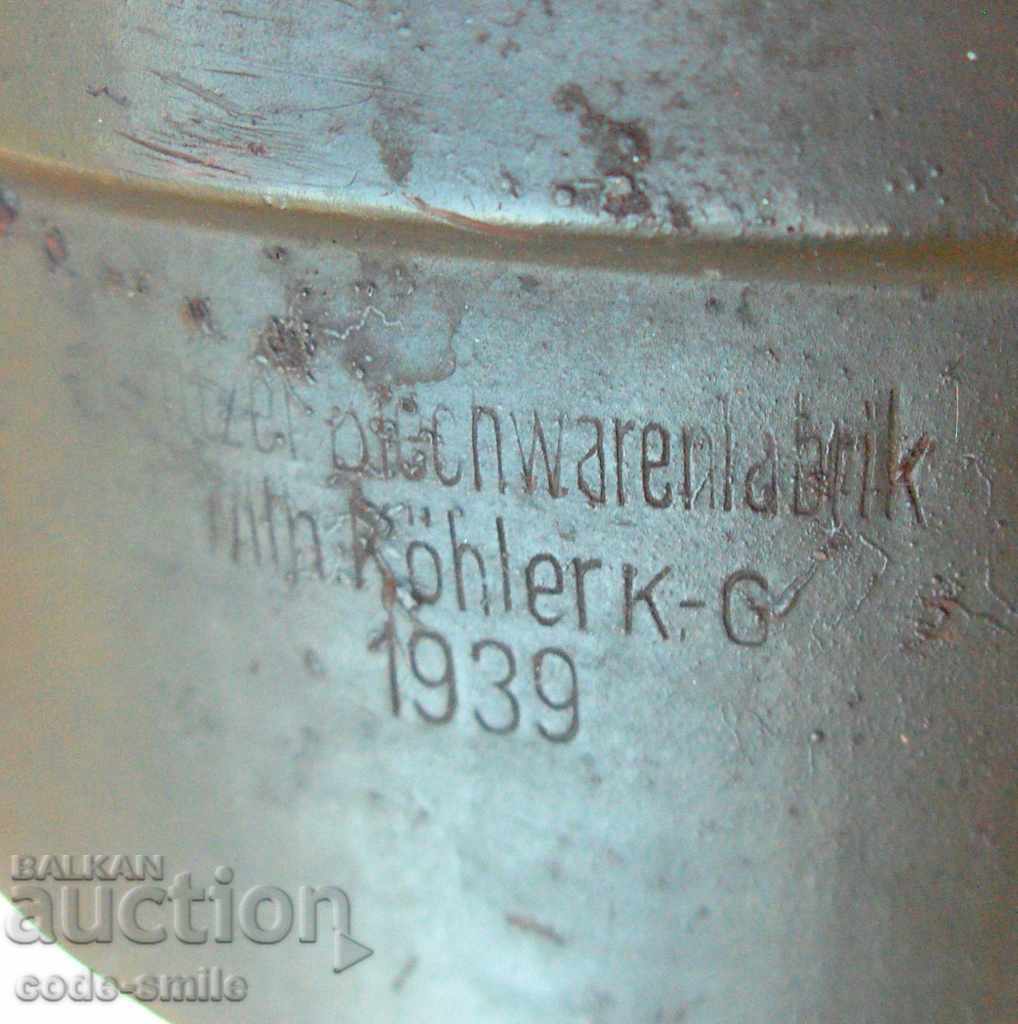 Old Nazi military box Germany WWII 1939 - 5