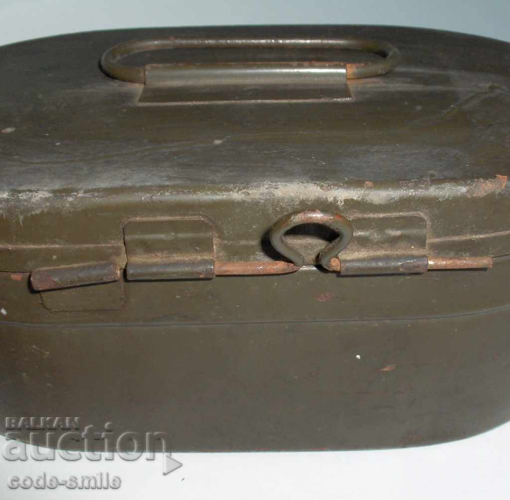 Old Nazi military box Germany WWII 1939 - 7