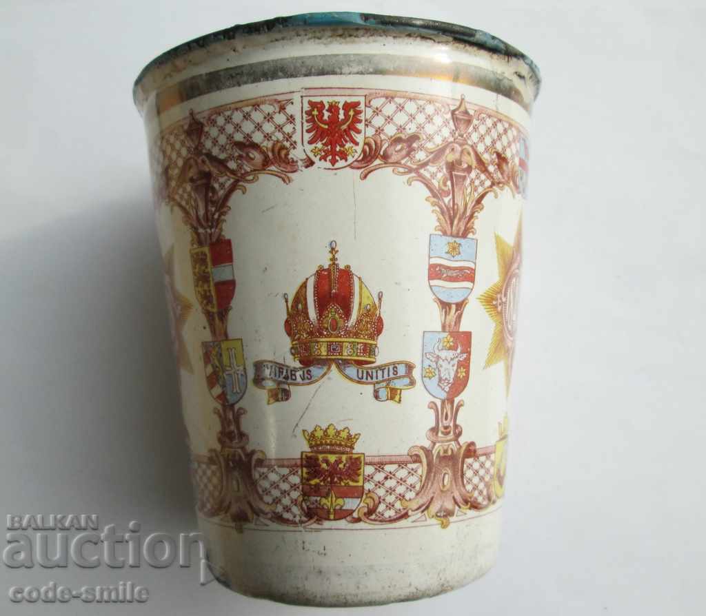Delivery of Old enameled prize cup by Franz Joseph 1848-1908 Delivery of Old enameled prize cup by Franz Joseph 1848-1908