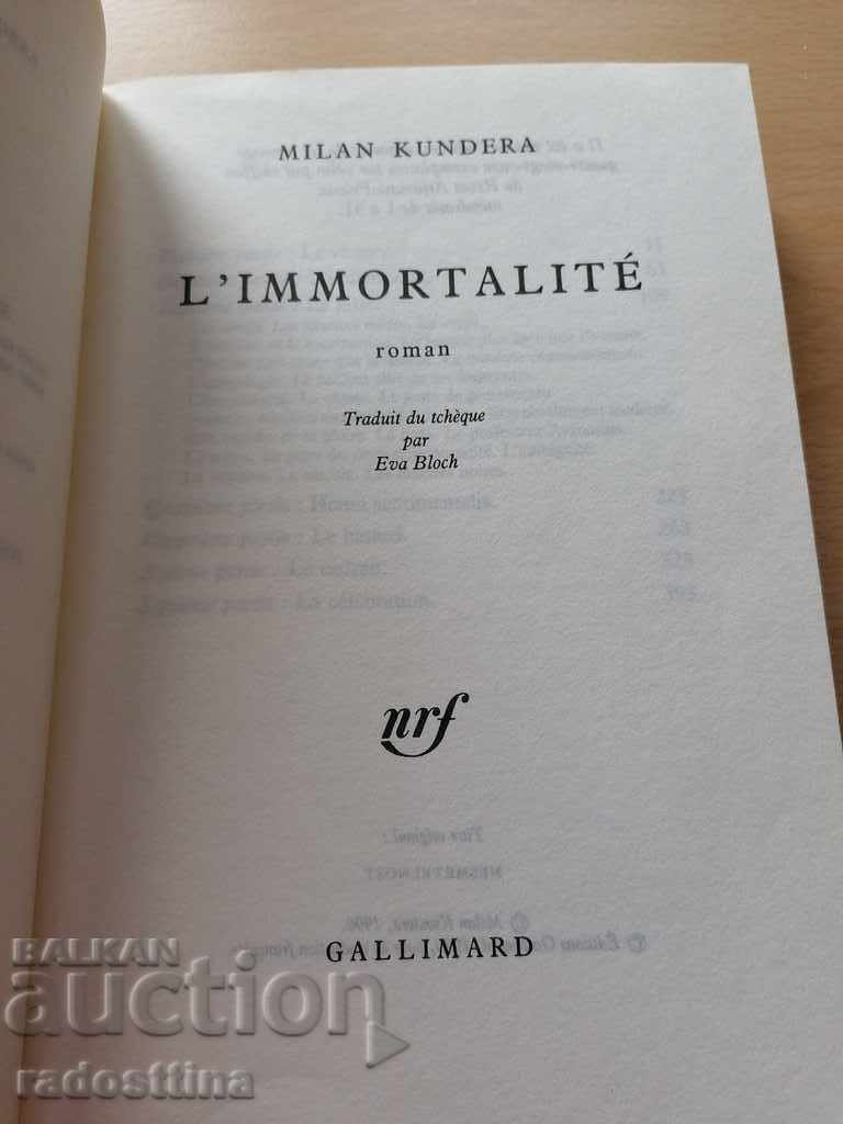 L immortalite Kundera with price 29.99 BGN | € 15.33 L immortalite Kundera with price 29.99 BGN | € 15.33
